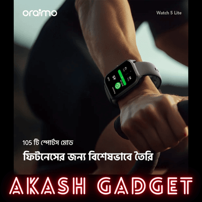 Oraimo Watch 5 Lite (OSW-804) 2.01" HD IP68 Smart Watch_img_7