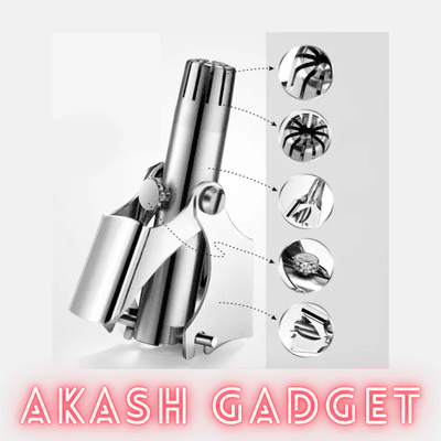 Manual Mini Stainless Nose Hair Trimmer for Men_img_4