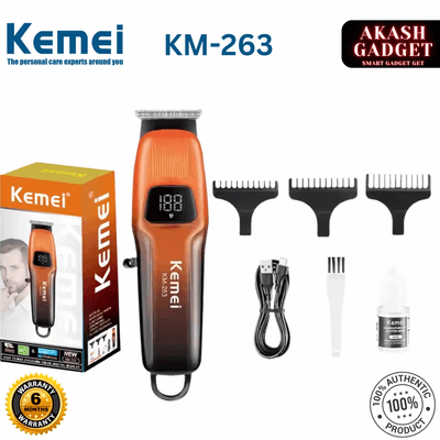Kemei KM-263 Lightweight Professional Hair Clipper and Trimmer_img_0