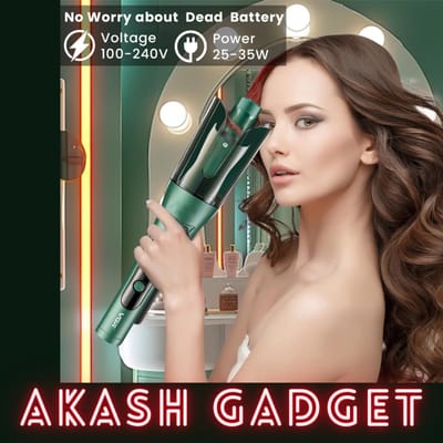 VGR V-583 Professional Automatic Hair Curling Iron For Women |  150–220°C Temperature Range, LED Display, Auto Shut-Off, 360° Swivel Cord & Lightweight Design_img_16