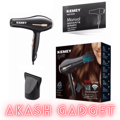 Kemey KM-2376 / KM-2378 Professional 2 in 1 Hair Dryer | 3000W Powerful Motor_img_6