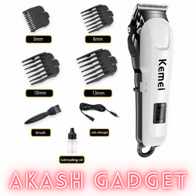 Kemei KM-809A Rechargeable Hair Clipper and Trimmer for Men_img_6