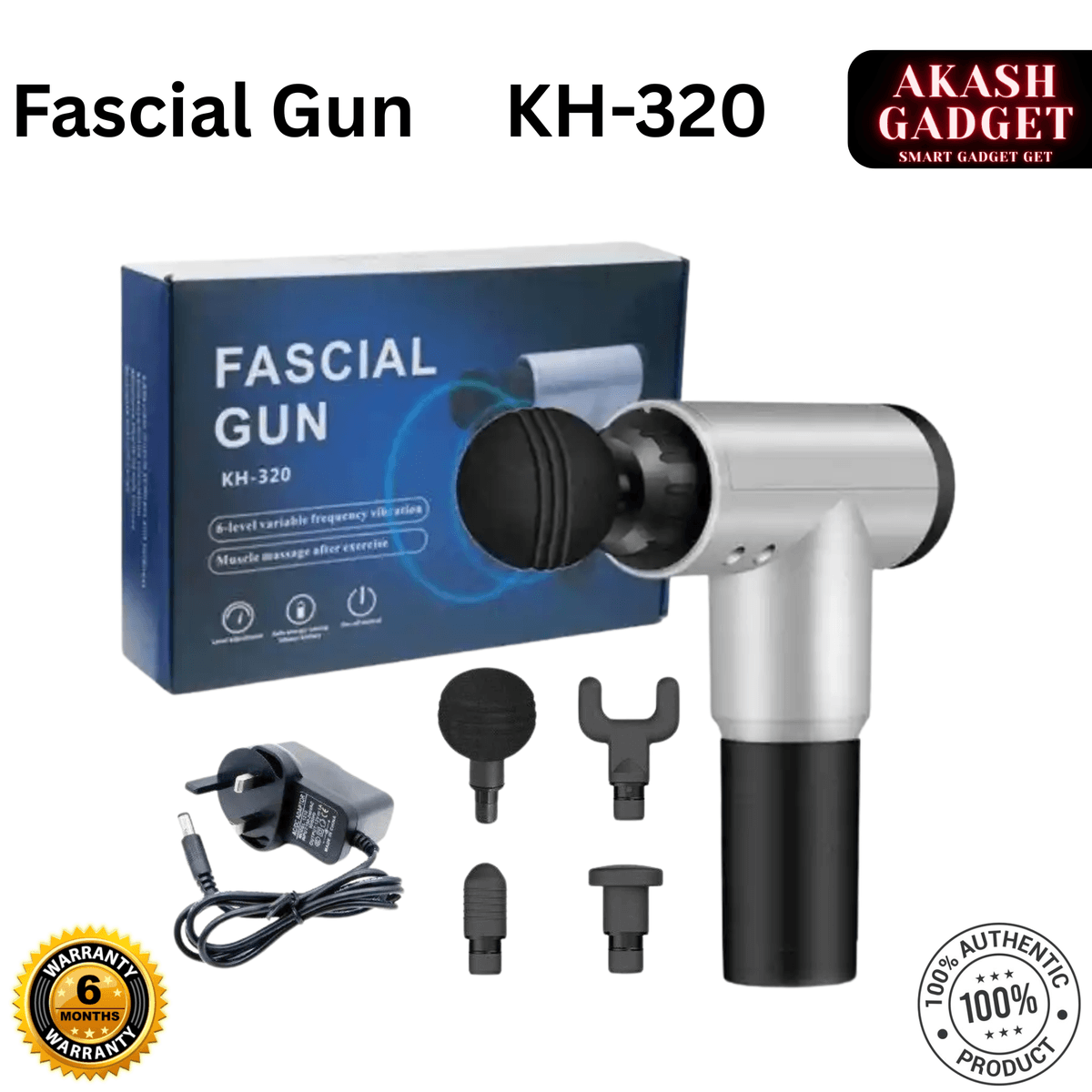 Fascial Gun KH-320 Deep Tissue Muscle Massage Gun