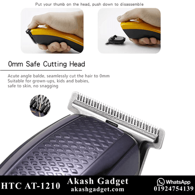 HTC AT-1210 Beard Trimmer And Hair Clipper For Men_img_9