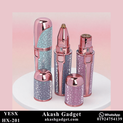 YESX HX-201 2-in-1 Battery-Operated Eyebrow Trimmer and Facial Hair Remover for Ladies_img_11