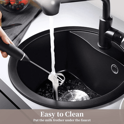 2-in-1 Rechargeable Multifunctional Handheld 3-Speed Adjustable Milk Frother For Latte Coffee Mixer_img_11
