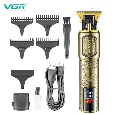 VGR V-073 Professional Hair Trimmer with LED Display_img_6