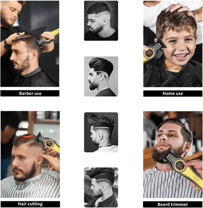 Kemei KM-1784 New Hair Clipper and Trimmers | Fast 6500RPM Motor Quality, 1200mAh Built-in Li-battery, Last Long Barber Hair Salon Detail_img_14
