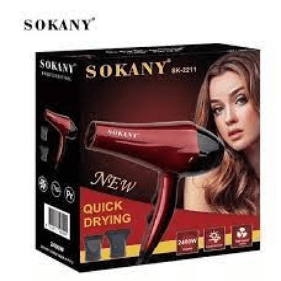 Sokany SK-2211 Professional 2400W Dual Speed Hot & Cold Air Hair Dryer_img_7