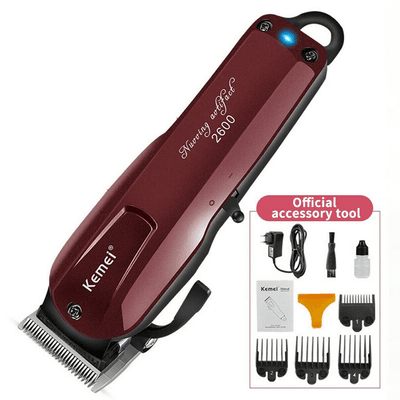 Kemei KM-2600 Professional AC/DC Cord/Cordless Adjustable Hair Clipper & Beard Trimmer for Men_img_0