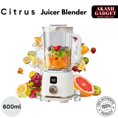 Citrus Portable Juicer Blender | USB Charging, Rechargeable with an LED Display, 600ml Fruit Juicer_img_0