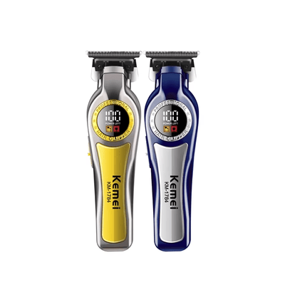 Kemei KM-1784 New Hair Clipper and Trimmers | Fast 6500RPM Motor Quality, 1200mAh Built-in Li-battery, Last Long Barber Hair Salon Detail_img_1