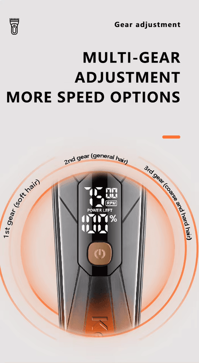 Kemei KM-1741 Rechargeable Zero Gup Beard & Hair Clipper Trimmer for Men_img_9