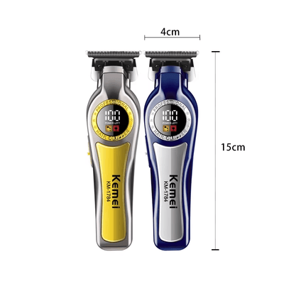 Kemei KM-1784 New Hair Clipper and Trimmers | Fast 6500RPM Motor Quality, 1200mAh Built-in Li-battery, Last Long Barber Hair Salon Detail_img_2