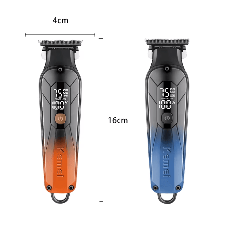 Kemei KM-1741 Rechargeable Zero Gup Beard & Hair Clipper Trimmer for Men