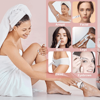 SN-8866 Profession 4-in-1 Lady Shaver Rechargeable Beauty Grooming Kit_img_16