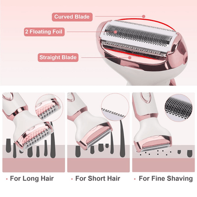 SN-8866 Profession 4-in-1 Lady Shaver Rechargeable Beauty Grooming Kit_img_11