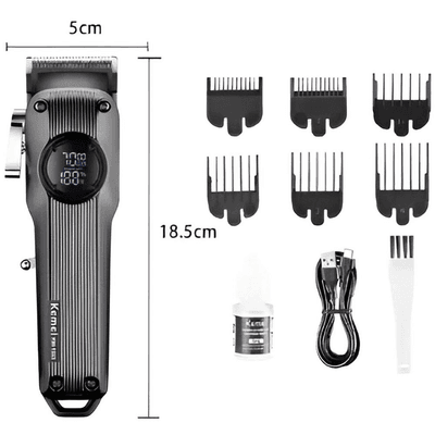 Kemei KM-1551 Professional Hair Clipper Beard Trimmer For Men_img_1