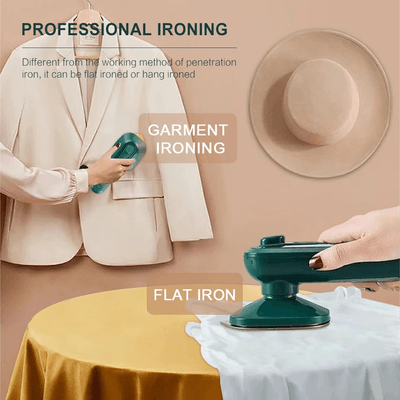Mini Dry Iron With Water Spray - Portable Electric Handheld Iron Approx. 150°C 🌡️_img_7