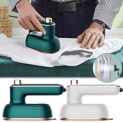 Mini Folding Dry and Wet Portable Iron With Water Spray - Electric Handheld Iron Approx. 160°C 🌡️_img_18