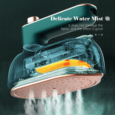 Mini Folding Dry and Wet Portable Iron With Water Spray - Electric Handheld Iron Approx. 160°C 🌡️_img_7