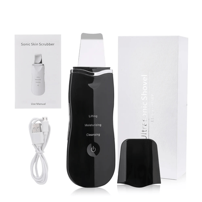 Ultrasonic Shovel BEAUTY START - Skin Scrubber, Face Spatula For Blackhead Removal And Cleansing Pores_img_4