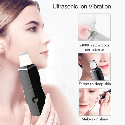 Ultrasonic Shovel BEAUTY START - Skin Scrubber, Face Spatula For Blackhead Removal And Cleansing Pores_img_7