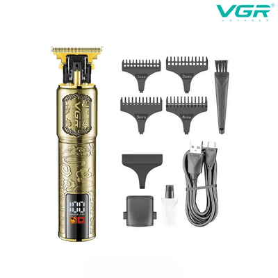 VGR V-073 Professional Hair Trimmer with LED Display_img_1