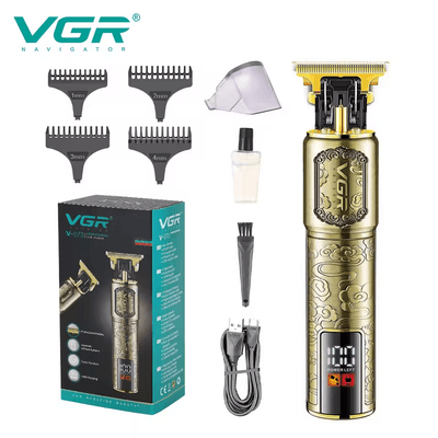 VGR V-073 Professional Hair Trimmer with LED Display_img_0