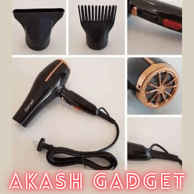 Gemei GM-1780 Professional Hair Dryer | AC Motor 3000W Overheat Protection_img_6